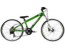 Велосипед Детский Drag 24 C1 TE Зелено/Белый (Hydraulic brakes) 2015