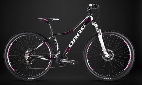 Велосипед Drag 27.5 Grace TE AT-38 17 Черно/Фиолетовый 2019