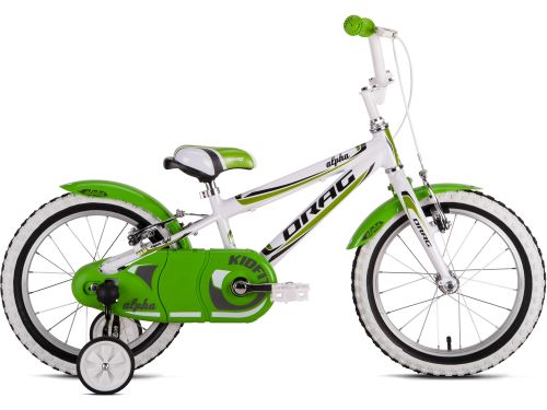 Велосипед Drag 16 Alpha SS Бело/Зеленый 2017