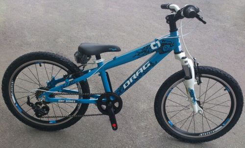 Велосипед Drag 20 C1 Comp TY-37 blue black 2016-2 фото 2