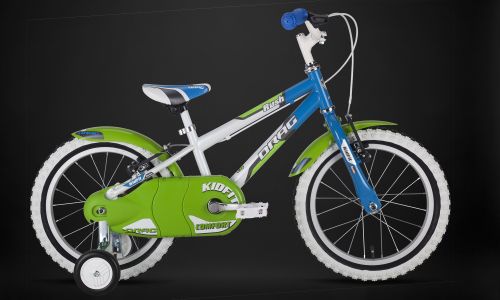 Велосипед Drag 16 Rush Зелено/Синий 2017