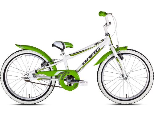 Велосипед Drag 20 Alpha Бело/Зеленый 2017
