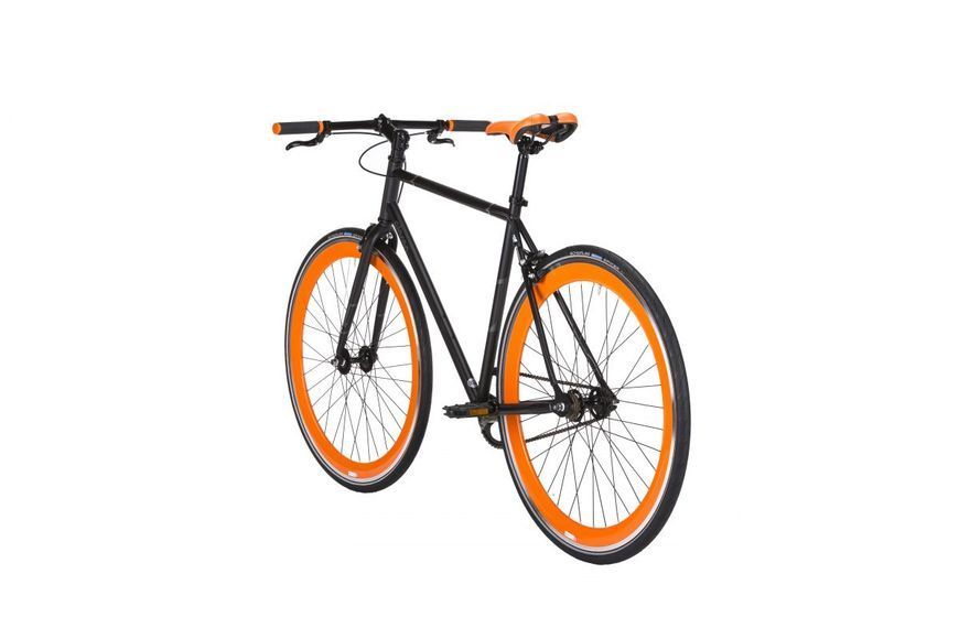 Велосипед Drag 28 Stereo 550 FX Черно/Оранжевый 2020 2963880032791 фото